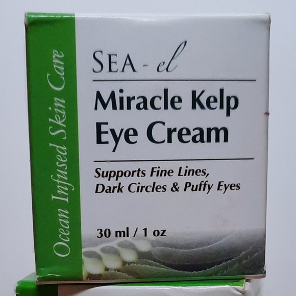 NEW! 5X SEA EL MIRACLE KELP EYE CREAM 1 fl oz/ 30 ml Sea-el Skin Care - Picture 3 of 7